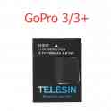 Продам аккумулятор для GoPro 3/3+ емкостью 1300мАч, Telesin AHDBT-302