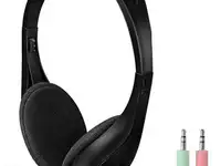 Наушники с микрофоном a4tech hs-9 черный 1.8м накладные оголовье (hs-9 (black))