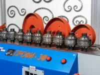 Кузнечно-гибочные станки ПРОФИ-3Ф, для художественной ковки и проката узора ромбовидная фактура на профильной трубе, фотография 5