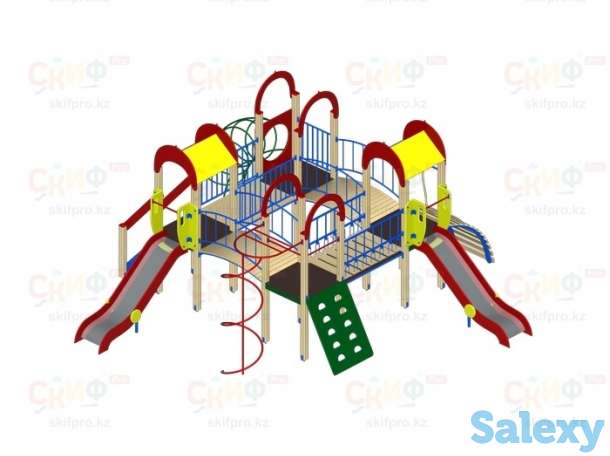 Детский игровой комплекс «Дворик детства» ДИК 405, фотография 1