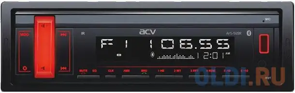 Автомагнитола acv avs-914br 1din 4x50вт, фотография 1