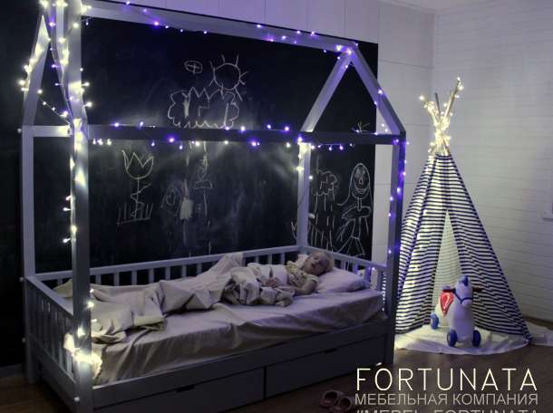 Новинка! ДЕТСКАЯ КРОВАТЬ ДОМИК! Легко превращается в ДИВАН, фотография 4