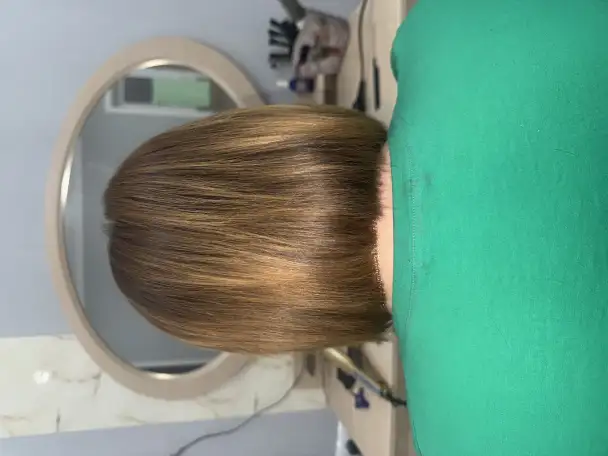 Кератиновое выпрямление волос, фотография 4