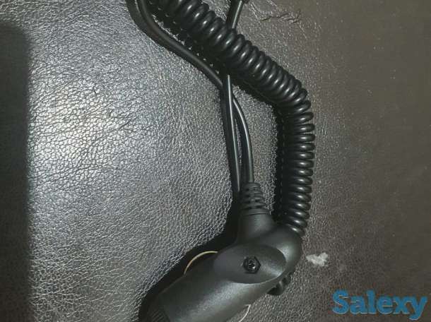 Зарядное устройство навигатора витой шнур Черный, фотография 5