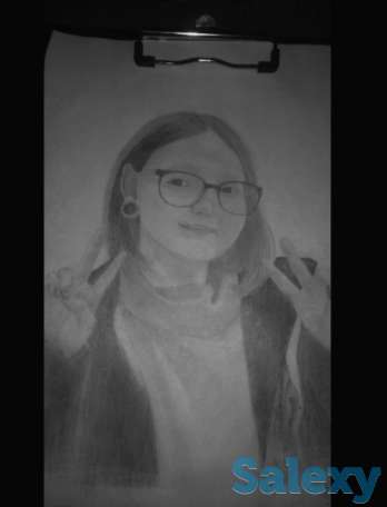 Портреты карандашом на заказ в Астане, фотография 5