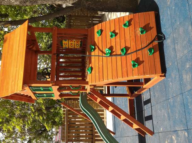 Игровой комплекс из дерева Кедр -Эльф, фотография 3