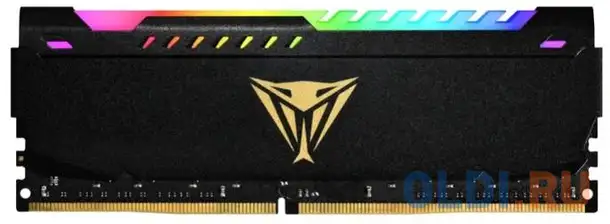 Оперативная память для компьютера patriot viper steel rgb dimm 16gb ddr4, фотография 1