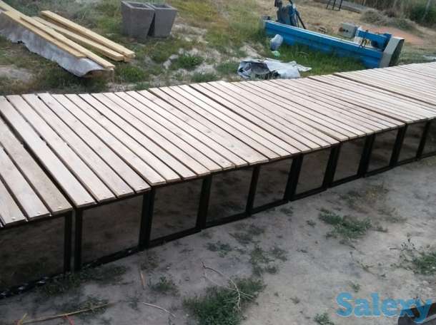 Скамейка без спинки, фотография 2