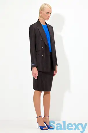 Юбка - карандаш из ткани в полоску vassa&co, фотография 1