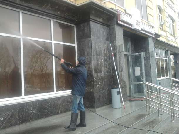 Мытьё окон, балконов, лоджий, фасадов, фотография 3
