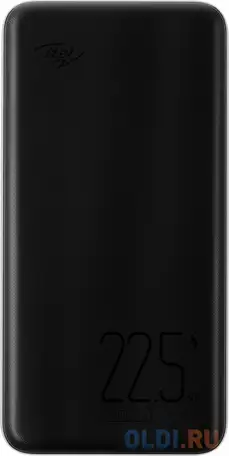 Внешний аккумулятор power bank 20000 мач itel star 200f черный, фотография 1