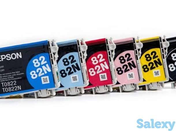 Комплект оригинальных картриджей для epson stylus photo r290, фотография 1