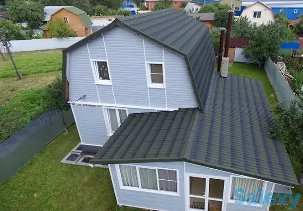 Кровельные материалы: Ондувилла, Ондулин (с 3д и обычный), металлочерепица, фотография 1