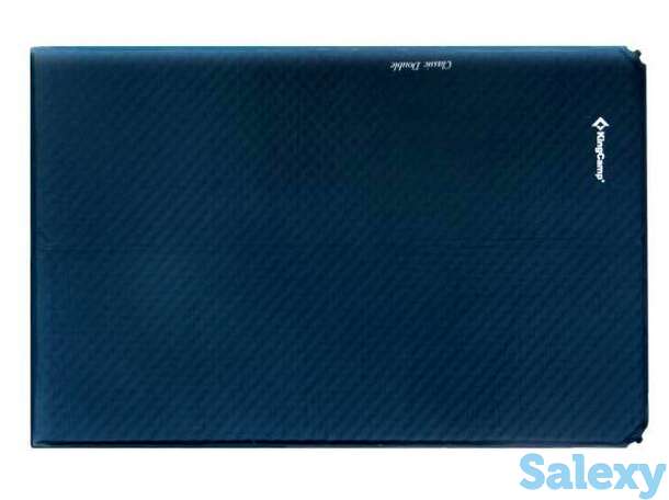 Коврик самонадувающийся туристический kingcamp classic double ii, фотография 1