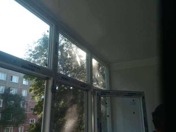 Ремонт и установка пластиковых окон, дверей, перегородок. Установка металлических дверей. Отделка лоджий, балконов; полы, фотография 3