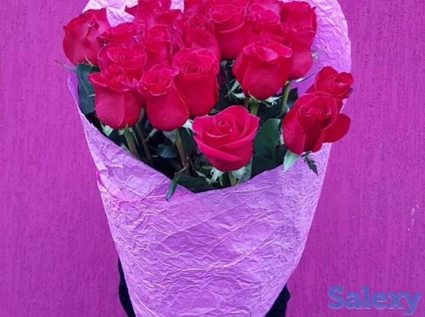 Акция на шикарные розы в Алматы, фотография 1