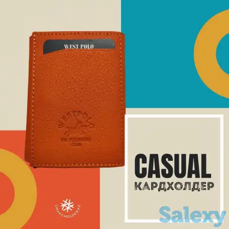 Картхолдер / Портмоне с механизмом вместимостью от 7 кредитных карт., фотография 9