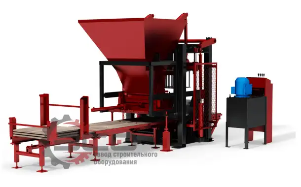 Вибропресс Гранит Старт А-01 для производства плитки, блоков и арболита, фотография 4