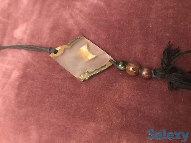 Эксклюзивные украшения из агата и окаменелого дерева ручной работы!, фотография 3