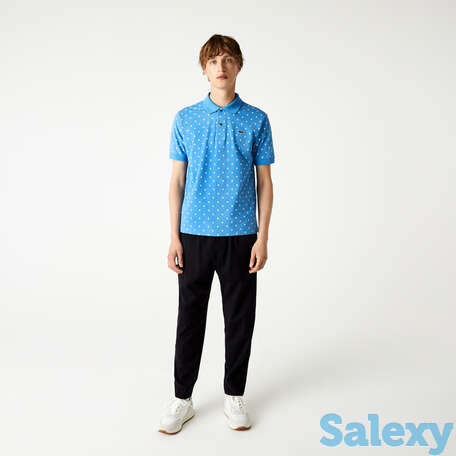 Мужская рубашка поло lacoste classic fit из хлопка, фотография 1