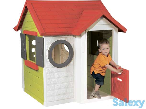 Детский игровой домик с замком и со звонком Smoby, фотография 3