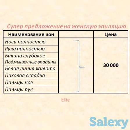 Лазерная эпиляция, фотография 1