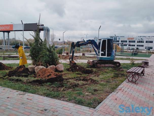 Услуги/аренда мини-эксковатора, фотография 1