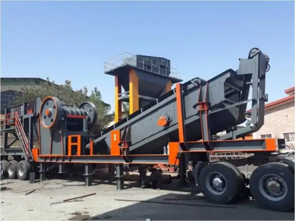 Мобильная дробильная установка, фотография 1