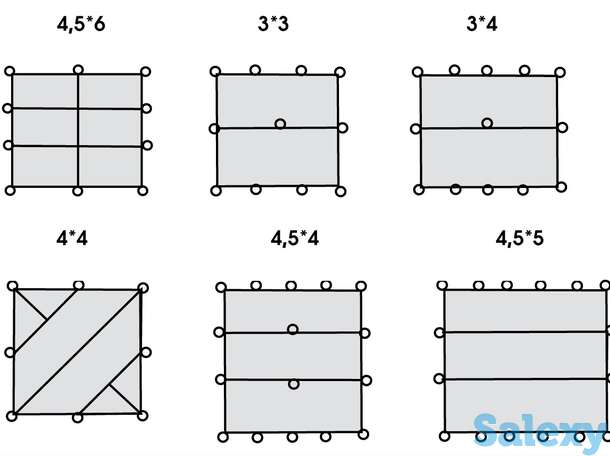 Тент снаряжение si 3х3, фотография 1