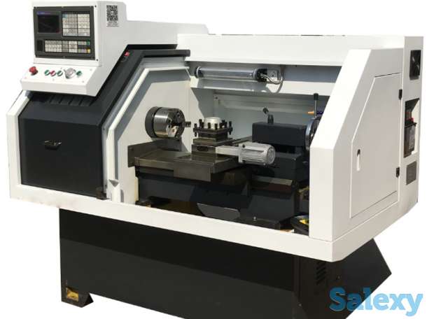 CK0618 токарный станок с ЧПУ на подставке., фотография 1