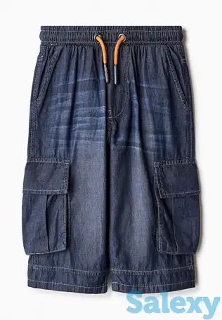 Шорты button blue, фотография 1