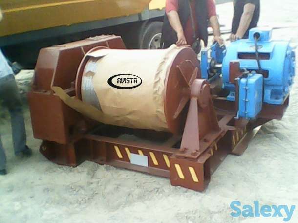 Лебедка маневровая электрическая ЛМ-160 с тросом, фотография 3