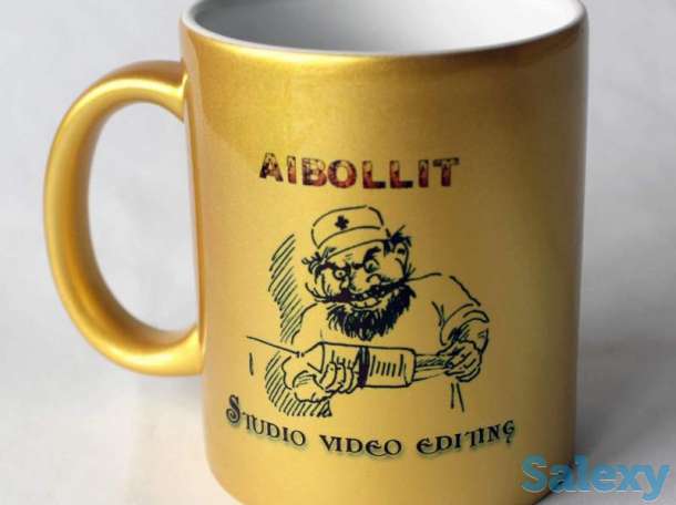 Кружки перламутровые с логотипом. Печать на кружки перламутровых любых рисунков., фотография 1