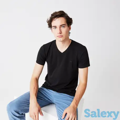 Мужская футболка lacoste slim fit, фотография 1