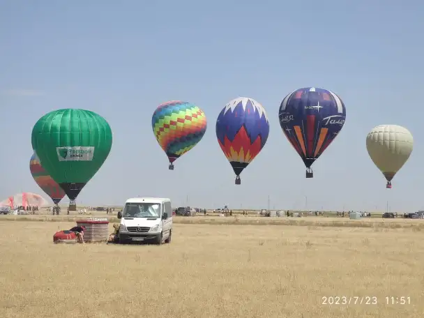 Полеты на аэростате, самолете, параплане, фотография 7