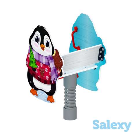 Качалка на пружине пингвиненок ио 22.01.02-01, фотография 1