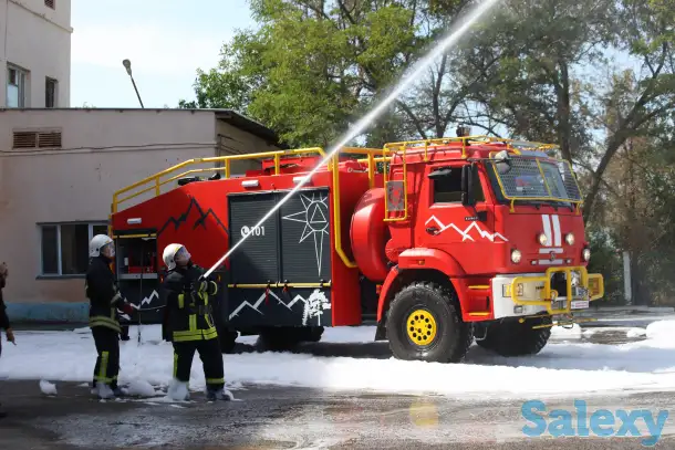 Автоцистерна пожарная АЦ 3,0-50/4 на базовом шасси КамАЗ-43502 «Крона», фотография 16