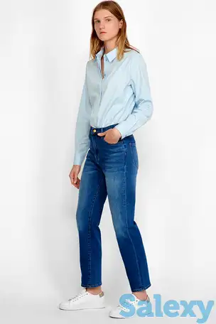 Джинсы  прямые со средней посадкой vassa&co, фотография 1