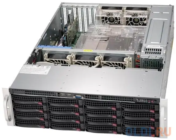 Сервер supermicro ssg-6039p-e1cr16l, фотография 1
