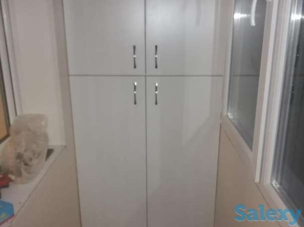 Балконы в Талгаре:утепление, обшивка сайдингом, отделка Мдф декор., фотография 10