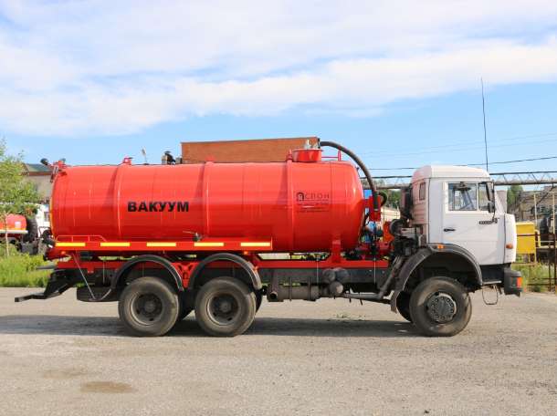 Продаю Вакуумную автоцистерну МВ-10 на базе шасси КАМАЗ 43118, фотография 2