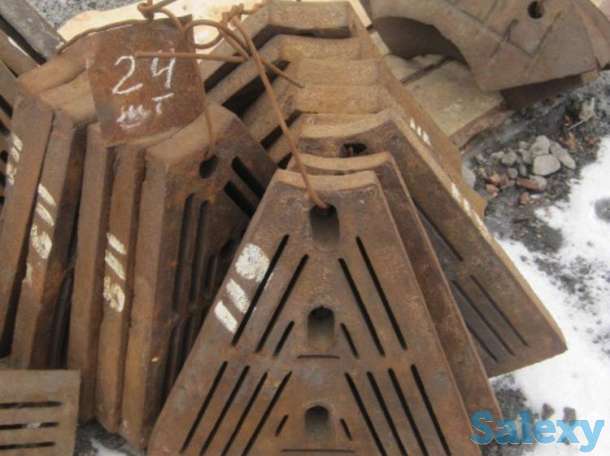 Облицовки (футеровки) мельницы СМ 1456. Запасные части СМ 1456, фотография 3
