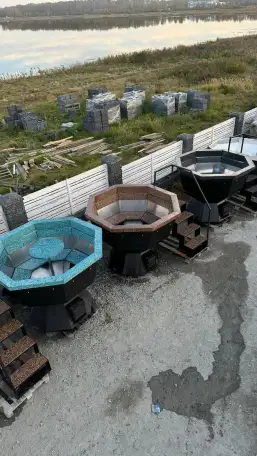 Банный чан из природного камня, фотография 3