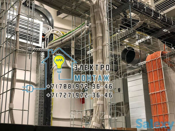 Установка прожектора в алматы, фотография 1