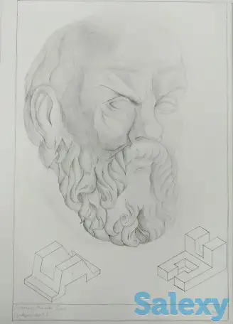 Подготовка к творческим экзаменам, академический рисунок, черчение, фотография 4