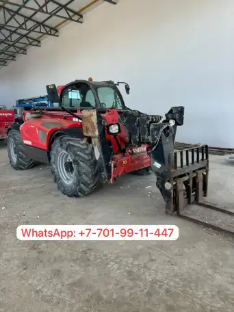 Аренда полноповоротного телескопического погрузчика Manitou MRT2150, фотография 1