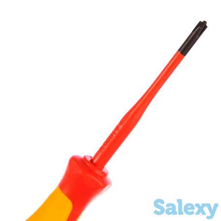 Отвертка для винтов тонкая с шлицем plusminus ph knipex kn-982401sls, фотография 3