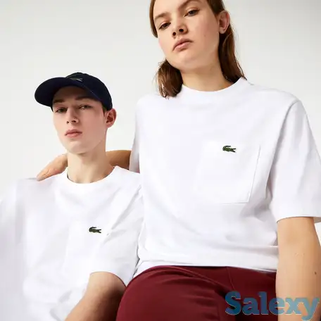 Футболка свободного кроя lacoste l!ve unisex, фотография 1