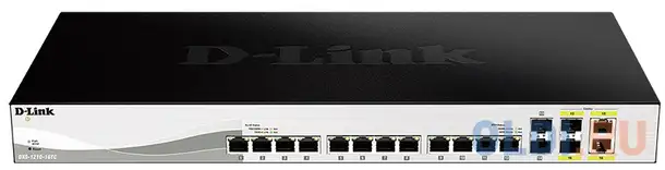 Коммутатор d-link dxs-1210-16tc 12x10g настраиваемый, фотография 1
