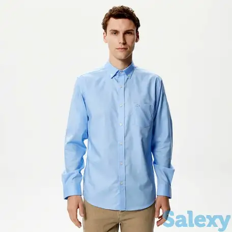 Мужская рубашка lacoste regular fit, фотография 1